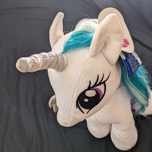 NWT Build A Bear My Little Pony Celestia 16" Stuffed Animal Unicorn Pegasus - Picture 12 of 16